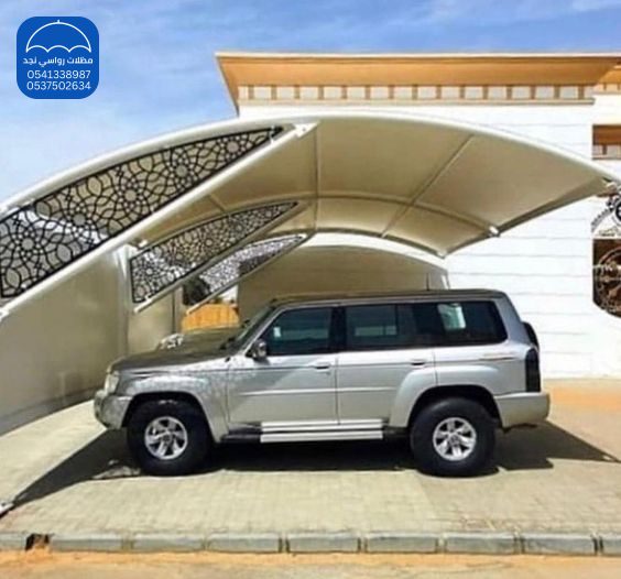 تركيب مظلات سيارات حديد مودرن